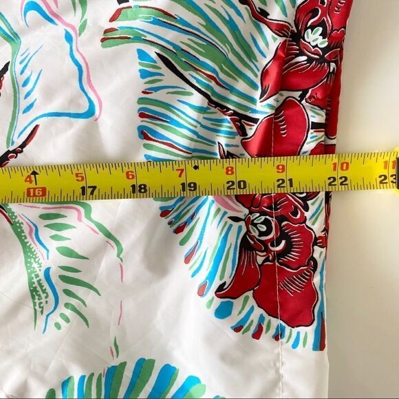 NWT Levi’s White Floral Wind Breaker Jacket S - Picture 11 of 11